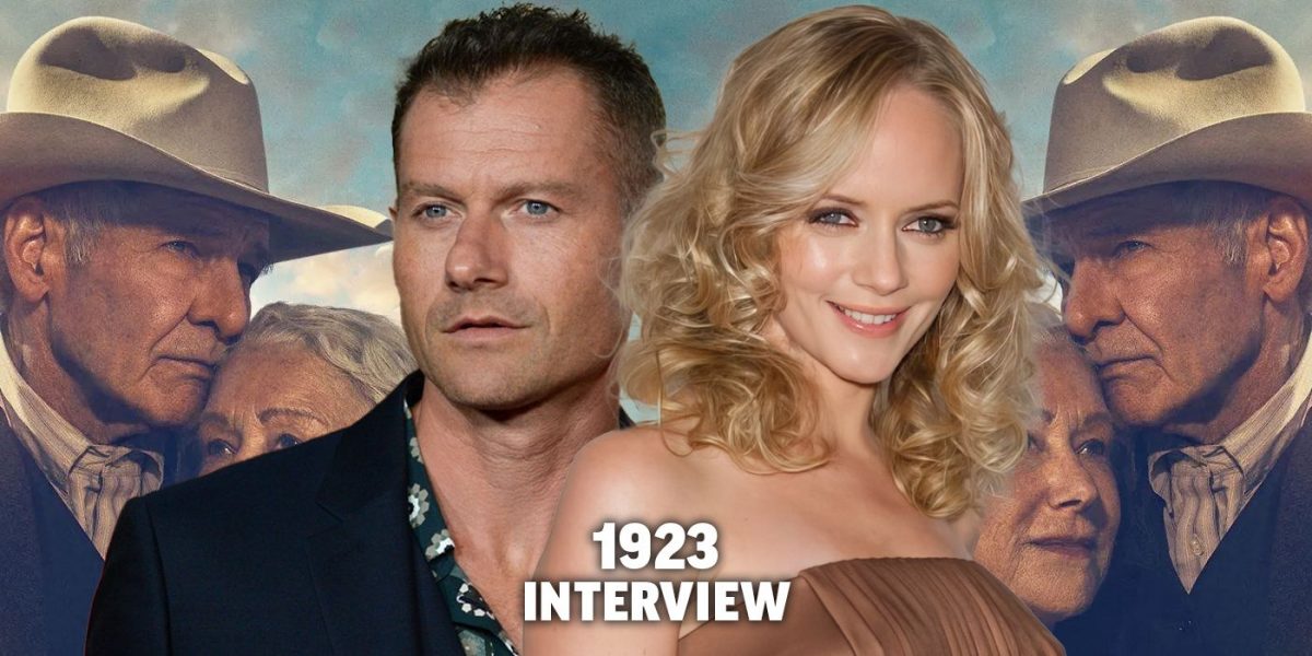 James Badge Dale & Marley Shelton on the Yellowstone Prequel