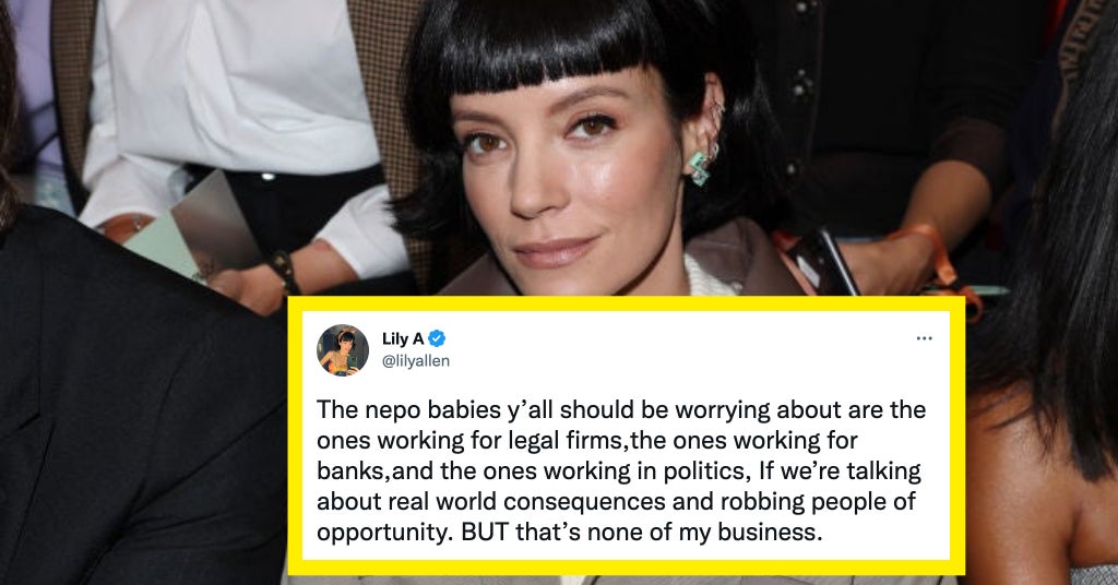 Lily Allen On Nepo Babies Debate & Benefiting From Being One