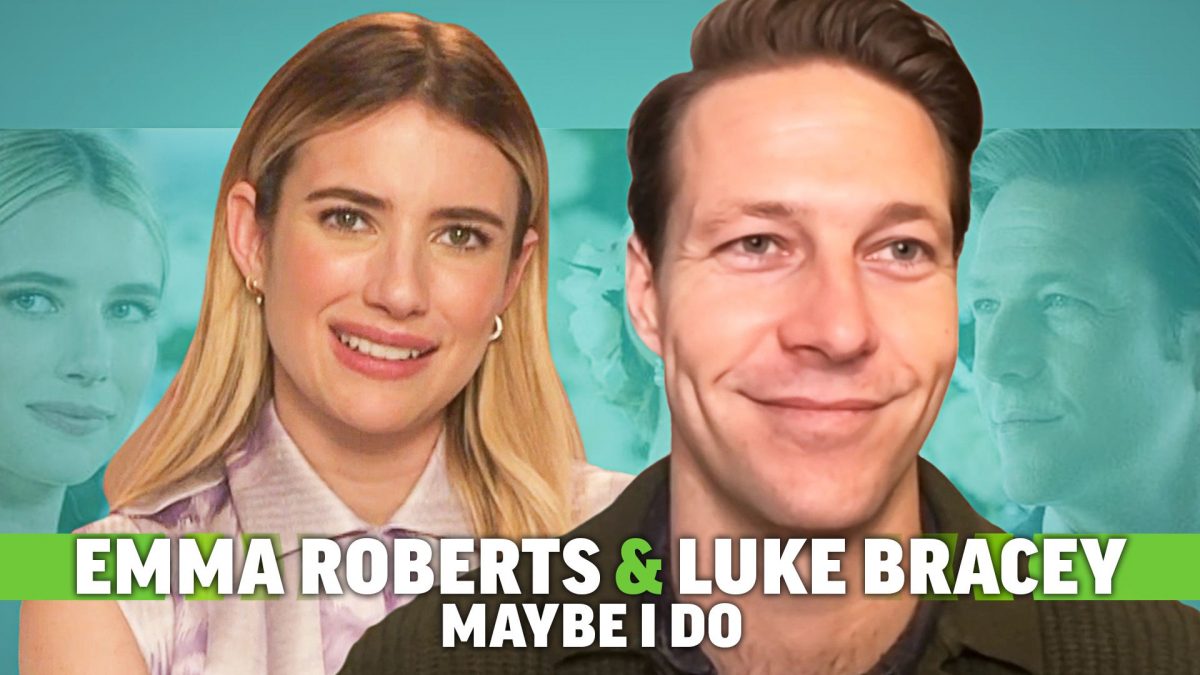 Emma Roberts & Luke Bracey on Reuniting for Maybe I Do and Rom-Coms