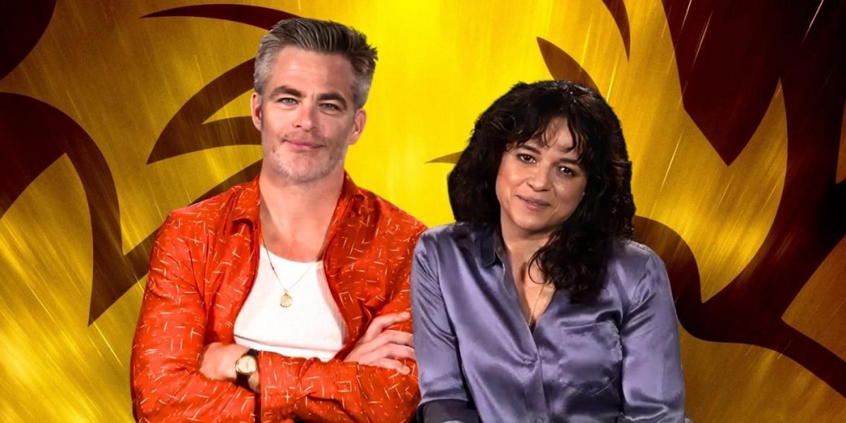 Chris Pine & Michelle Rodriguez on ‘Dungeons & Dragons’ ’80s Throwbacks