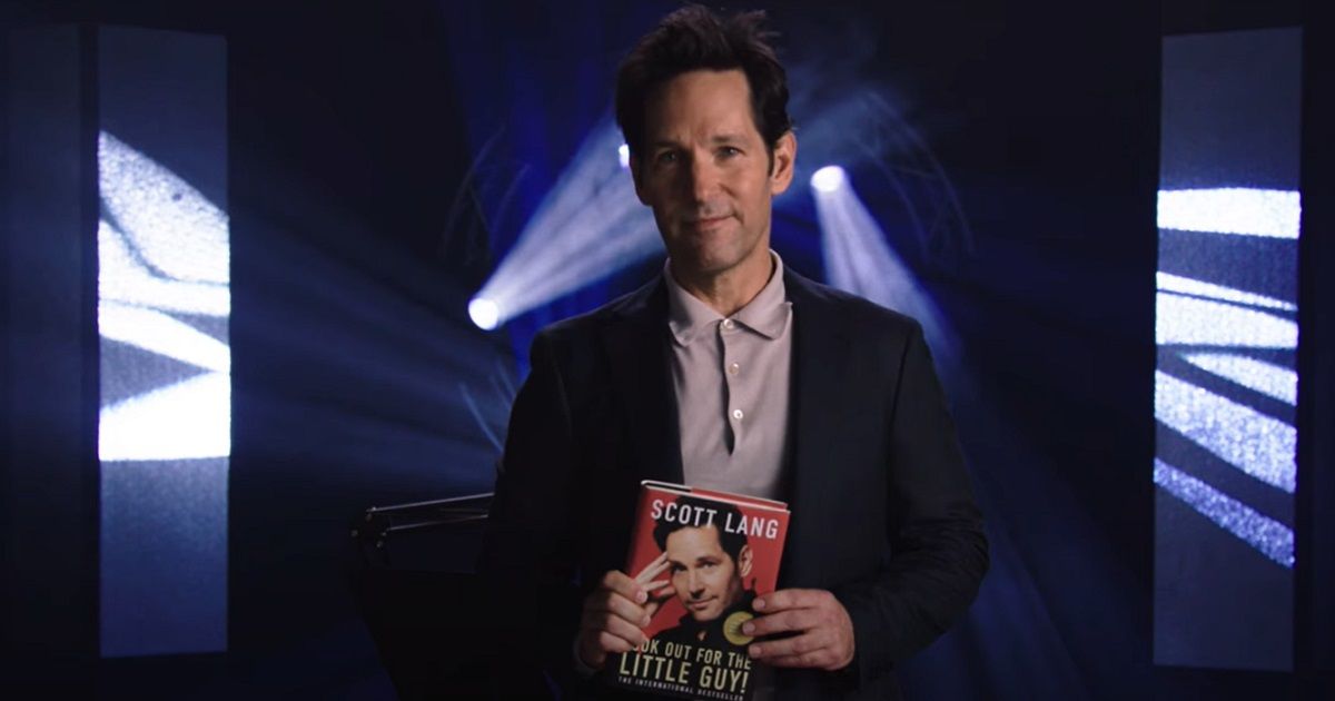 Paul Rudd Promotes Scott Lang’s Autobiography That You Can Actually Order in Latest Ant-Man and the Wasp: Quantumania Teaser