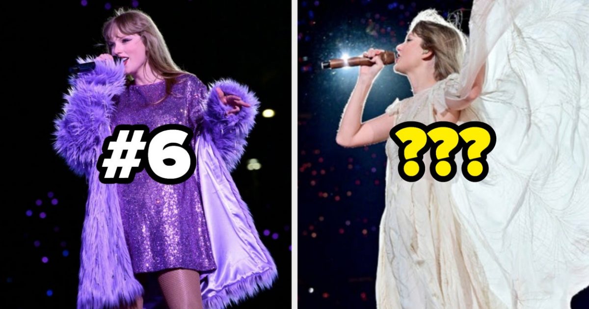 Taylor Swift Eras Tour Outfits Ranked