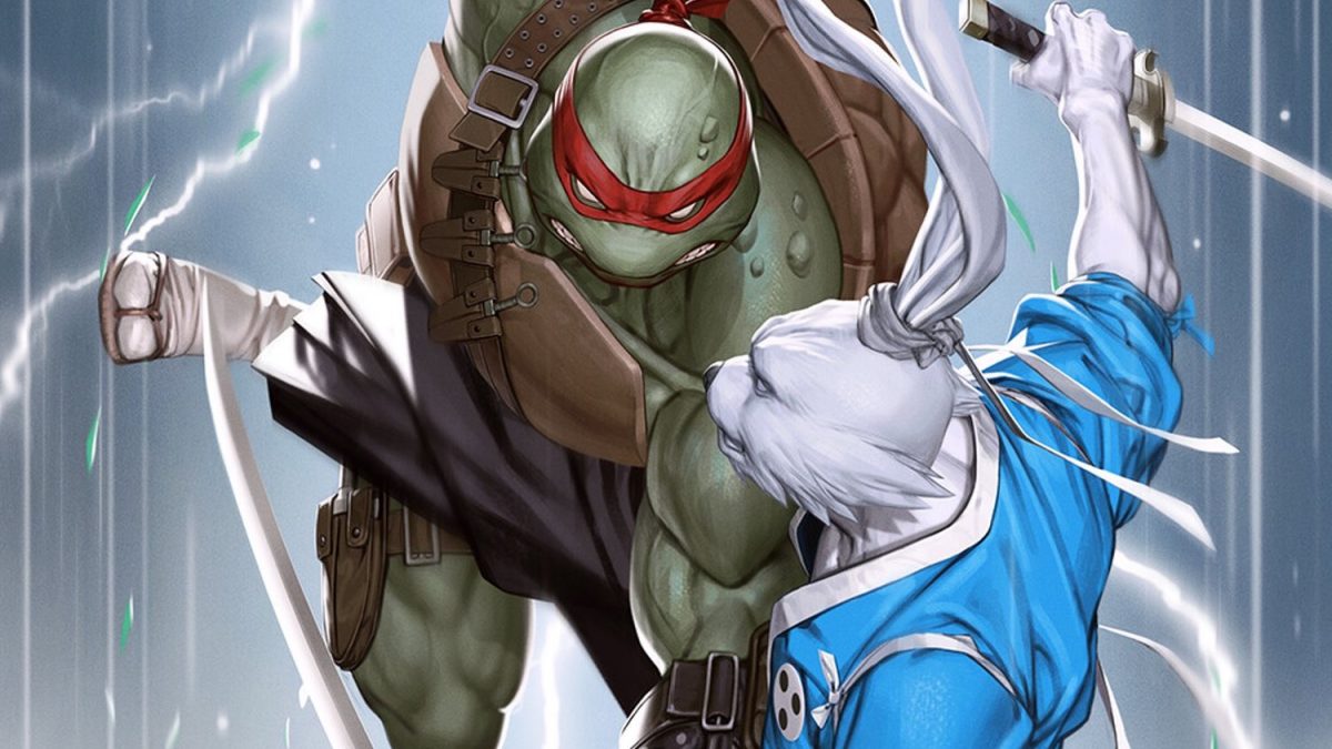 Raphael Battles Usagi Yojimbo in Cool Art Created by InHyuk Lee — GeekTyrant