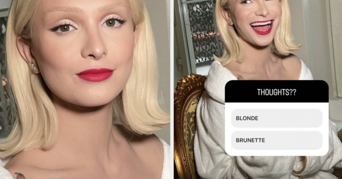 Dylan Mulvaney Debuted Her New Blonde Look, And It's Everything