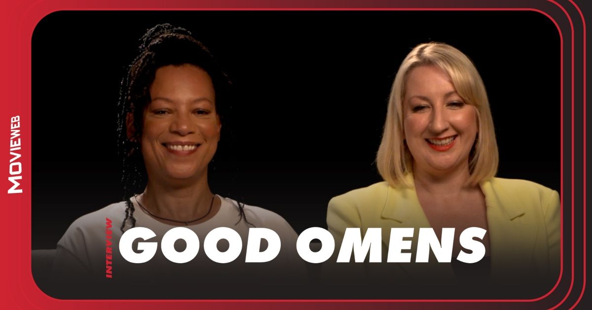 Good Omens Stars Nina Sosanya and Maggie Service on Their Lover Characters