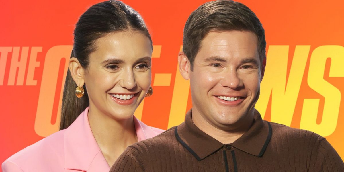 Pierce Brosnan Inspired Nina Dobrev & Adam Devine to Level Up