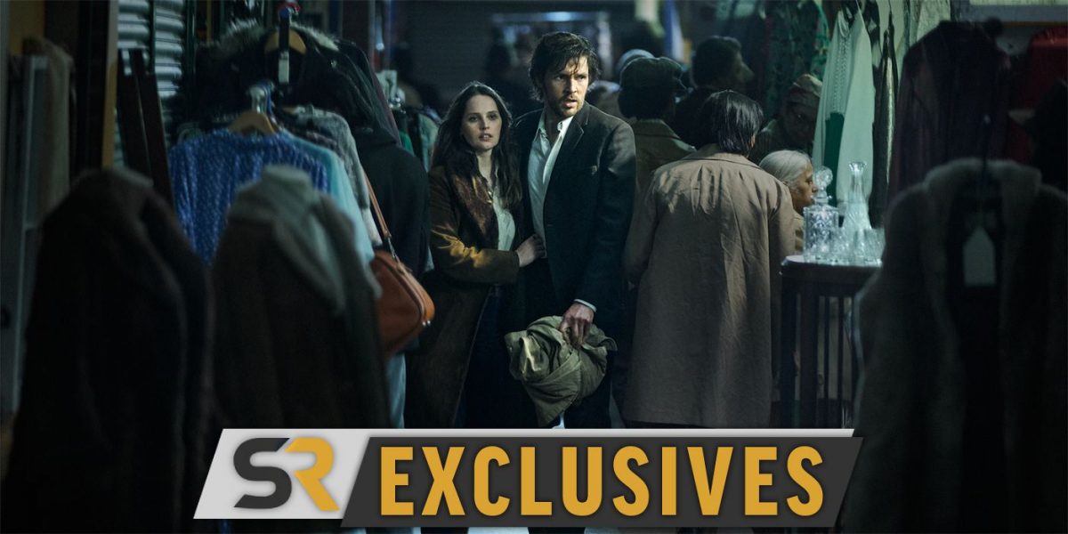 Felicity Jones & Colin Morgan Make A Difficult Deal In Dead Shot Clip [EXCLUSIVE]