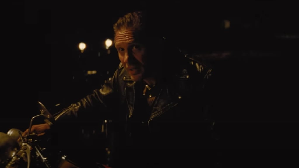 Tom Hardy Seems to Channel Marlon Brando in The Bikeriders Trailer