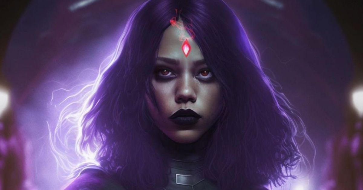 Teen Titans Fan Art Imagines Jenna Ortega as the DCU’s Raven