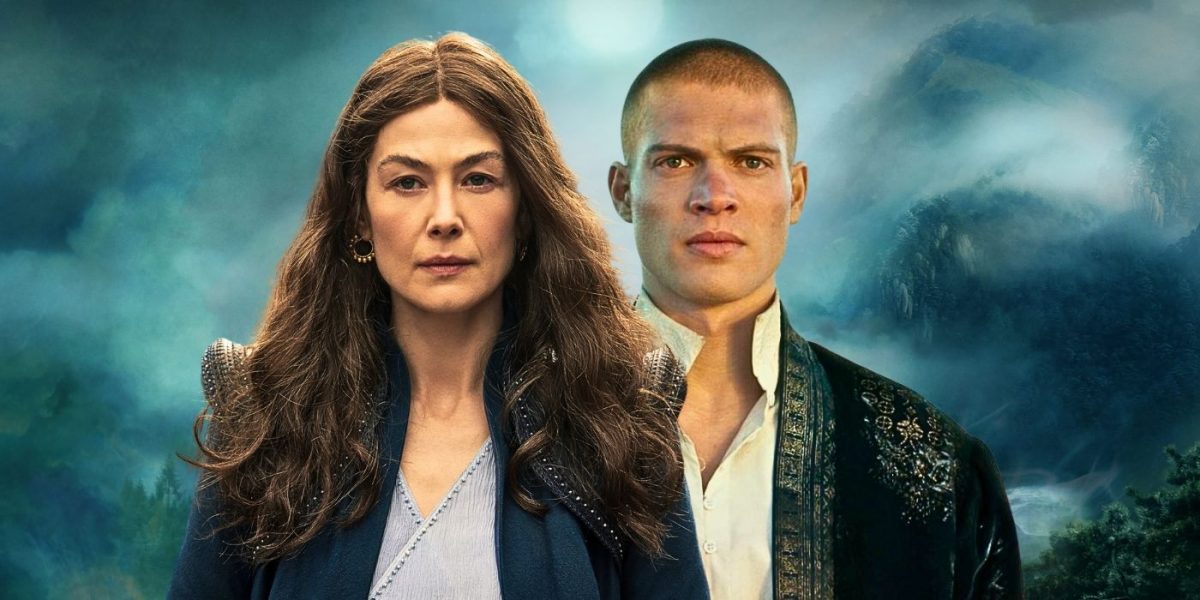 ‘Wheel of Time’s Rosamund Pike & Josha Stradowski on the Season 2 Premiere