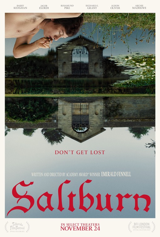 Saltburn Movie Details, Film Cast, Genre & Rating