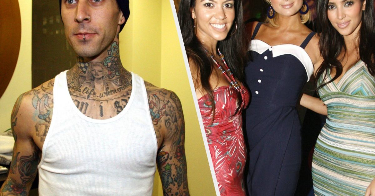 A Resurfaced TV Clip Is Reminding People That Travis Barker Actually Dated Kim Kardashian Years Before His Relationship With Kourtney, And It’s Super Awkward To Look Back On