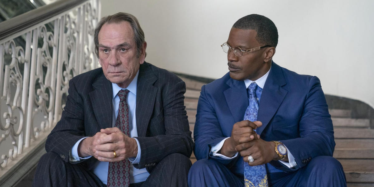 Jamie Foxx and Tommy Lee Jones Go to Court