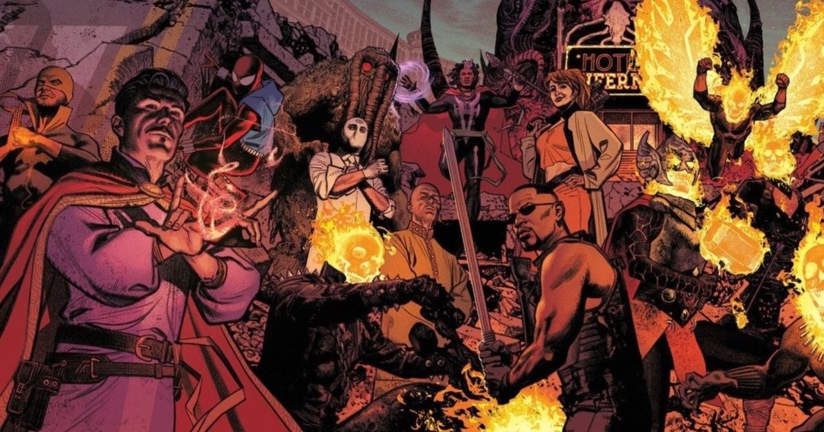 Moon Knight, Blade & Ghost Rider Unite as Marvel’s Midnight Suns in Dazzling MCU Fan Poster