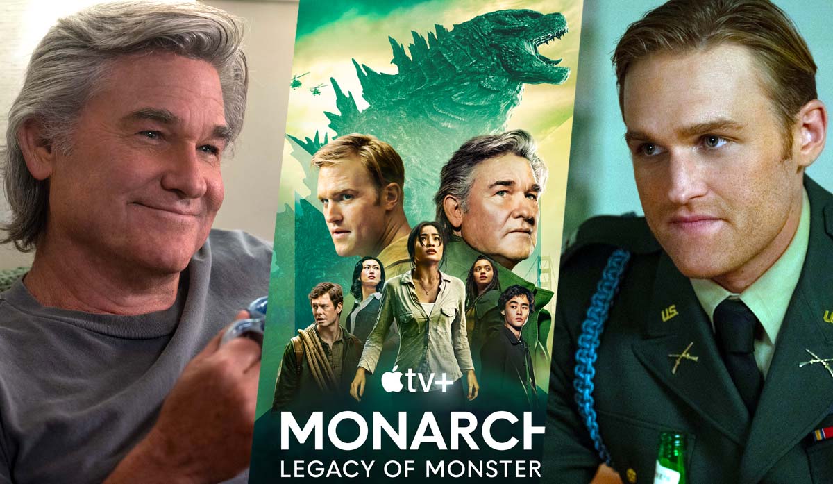 Kurt Russell & Wyatt Russell Discuss The MonsterVerse Series, Marvel, John Carpenter & More [Bingeworthy Podcast]