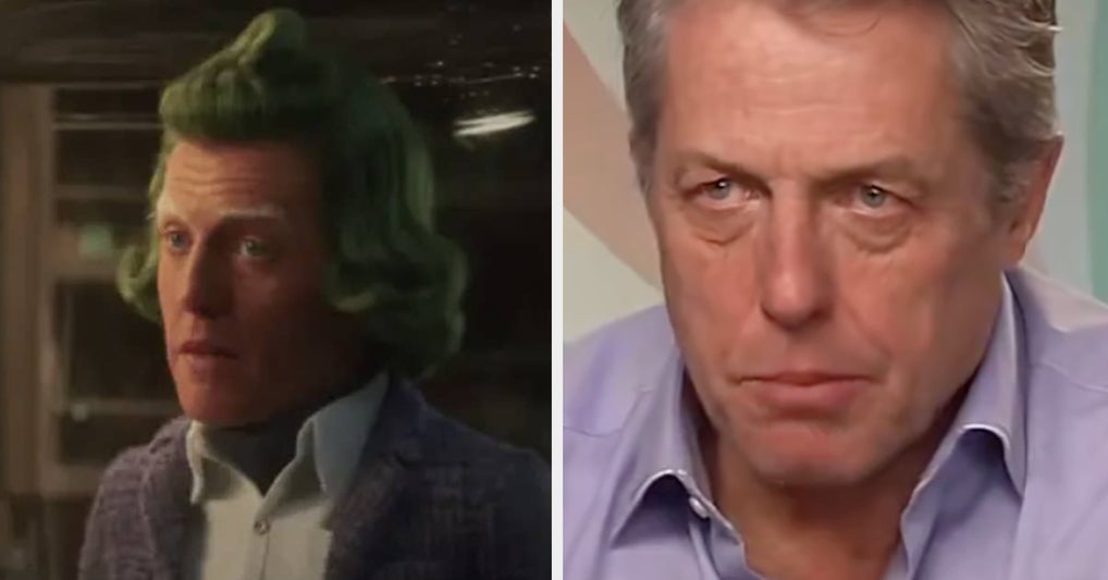 This Clip Of Hugh Grant Being Miserable Is Going Viral, And It's So Funny How Much He Hated Playing An Oompa Loompa