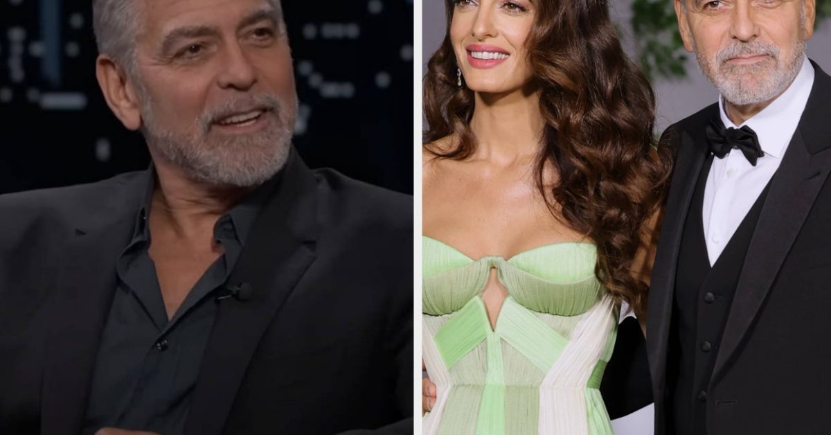 Why George And Amal Clooney’s Kids Think He’s “Dumb”