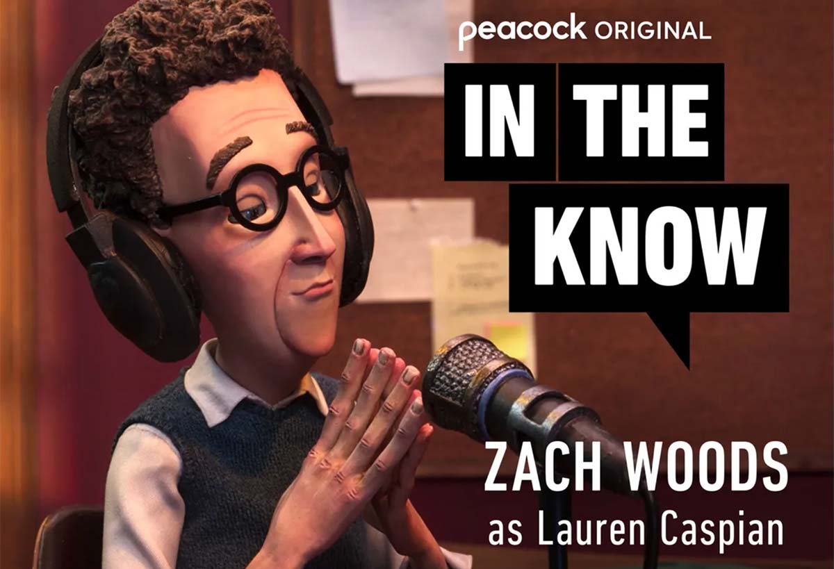 Peacock’s First Adult Animated Series Stars Zach Woods As An “Nimrod” NPR Host