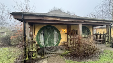 Inside the Hobbit Hut Woodland Lodges of Alton Towers