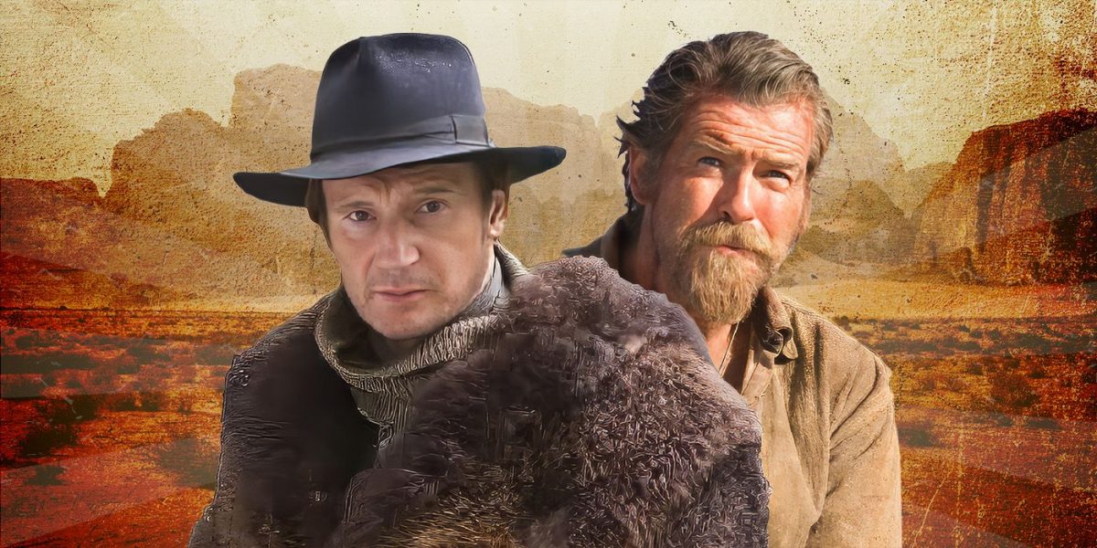 This Liam Neeson & Pierce Brosnan Revenge Western Has the Ultimate Twist