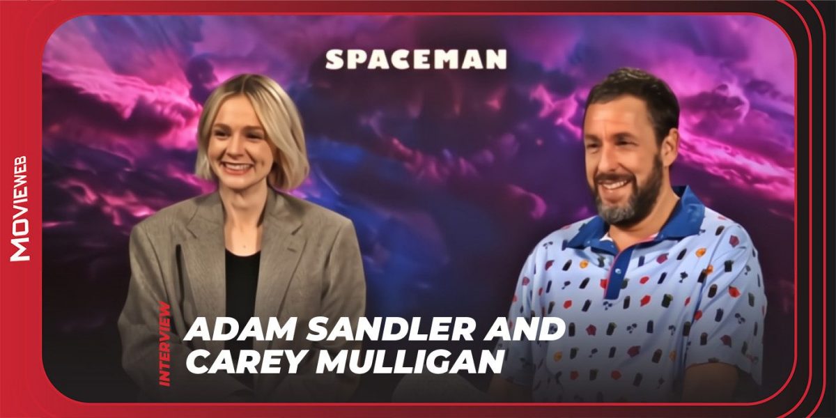 Adam Sandler and Carey Mulligan Kept it Fun Shooting Spaceman