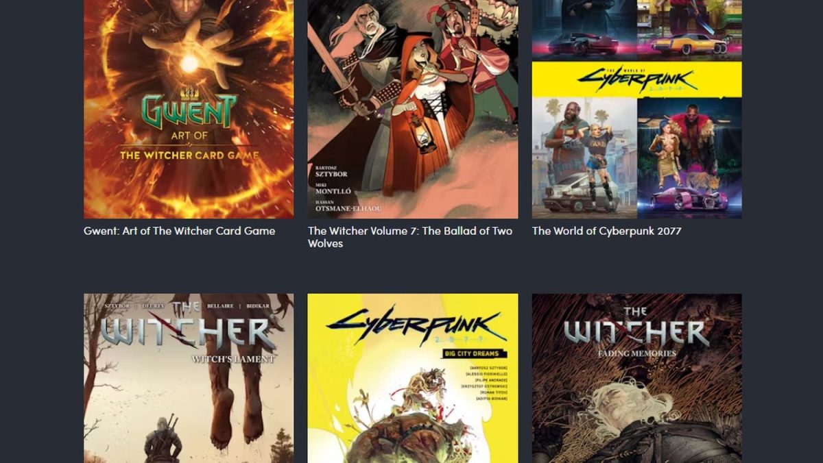 Get Witcher & Cyberpunk 2077 Books for Cheap — GeekTyrant