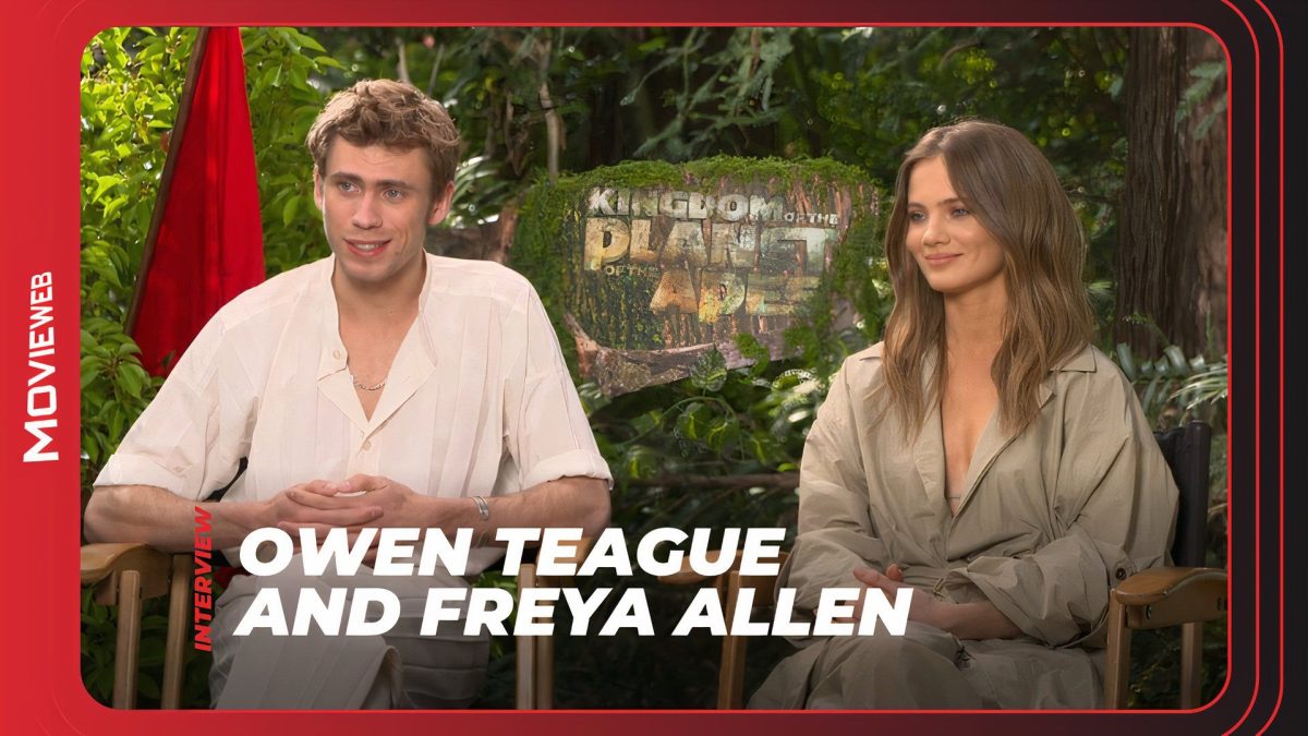 Owen Teague & Freya Allan on Chemistry and Characters in Planet of the Apes