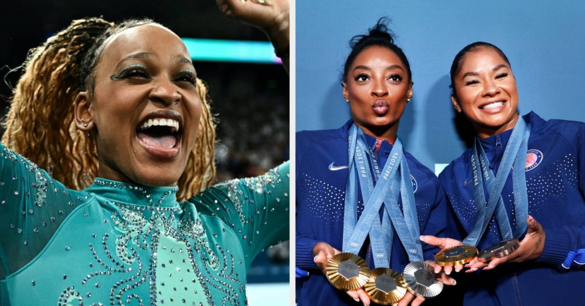 "The True Spirit Of The Olympics": Simone Biles And Jordan Chiles Bowing To Rebeca Andrade On The Podium Is Going Viral