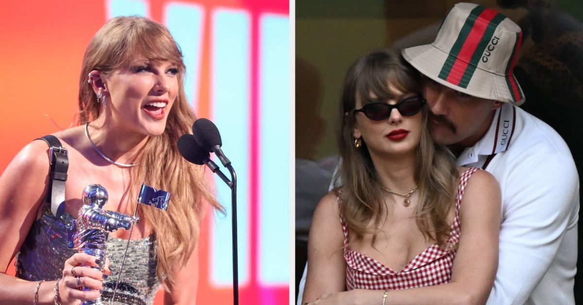 "That One Person Was My Boyfriend, Travis": Taylor Swift Dedicated Part Of Her VMAs Speech To Travis Kelce