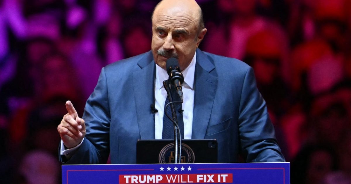 Why Dr. Phil Spoke At Donald Trump’s NYC Rally