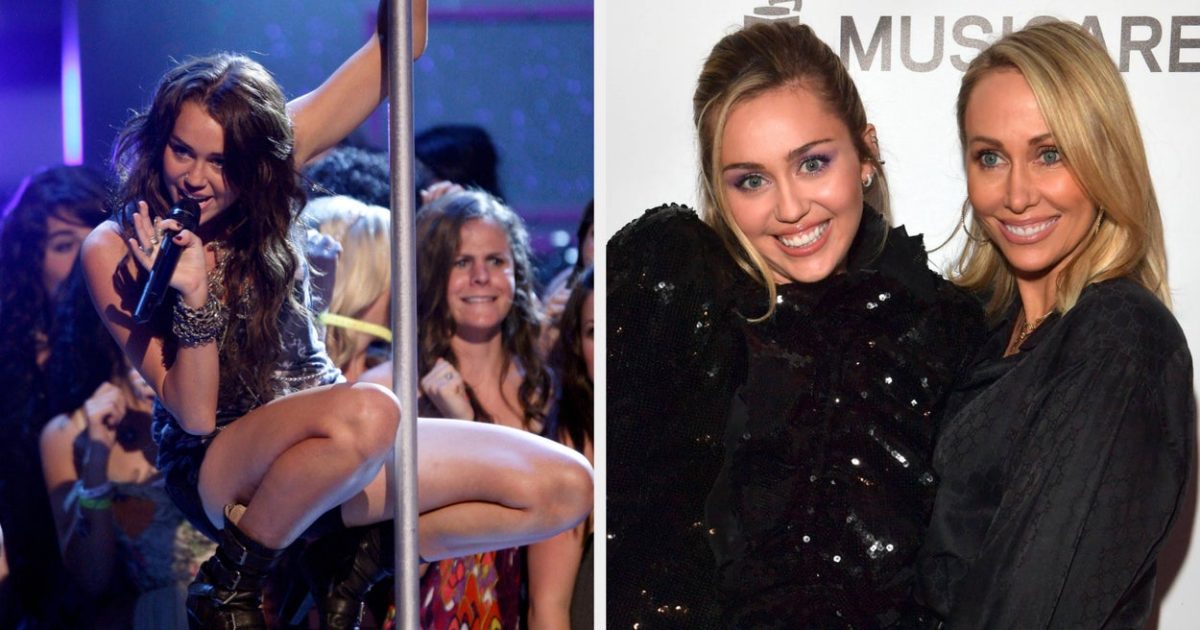 Miley Cyrus’s 2009 Teen Choice Performance Was Mom’s Idea