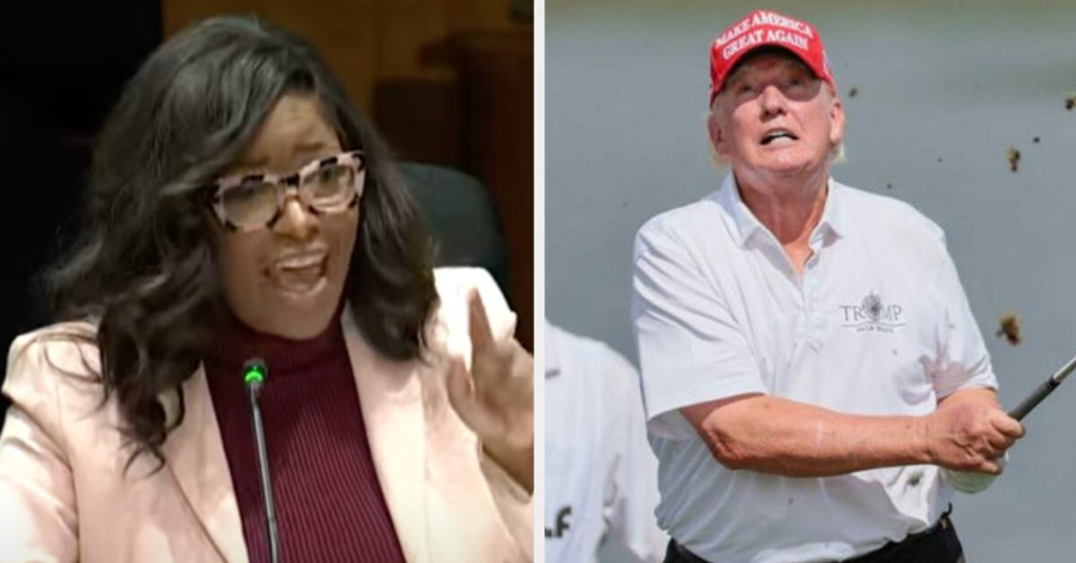 "We’re Not Getting Anything In Return For That.": Rep. Jasmine Crockett Points Out How Much It Costs For Trump To Golf While He Claims He's Saving The Government Money